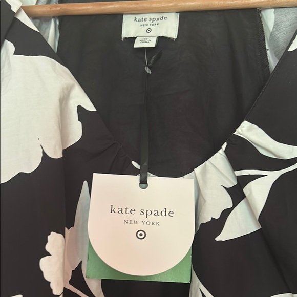 Kate Spade Rose Poplin Mini Dress - Picture 2 of 5